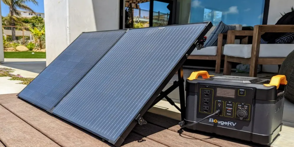 Buying Guide for Portable Solar Panels BougeRV Australia