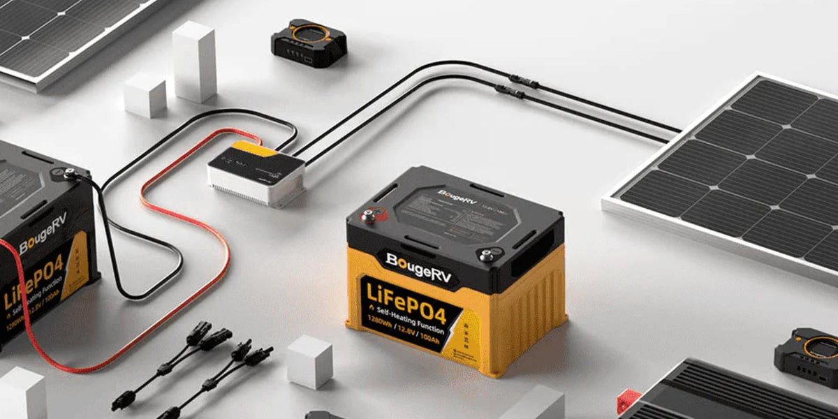 How To Charge A Battery With Solar Panels? BougeRV Australia