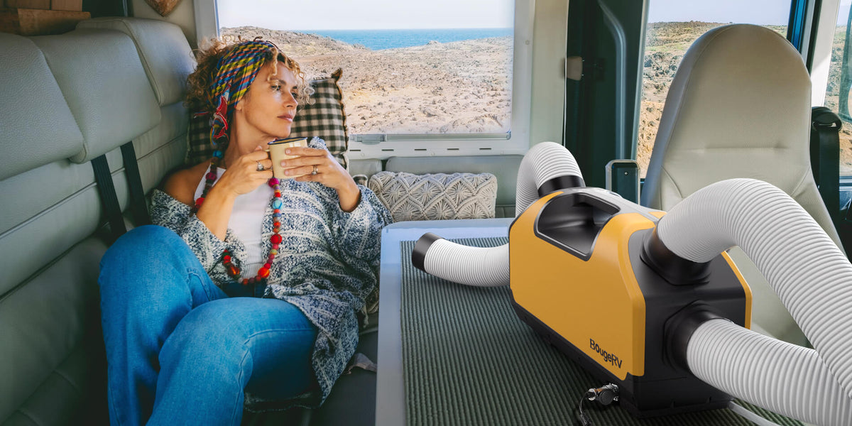 How to Vent a Portable Air Conditioner without a Window? BougeRV