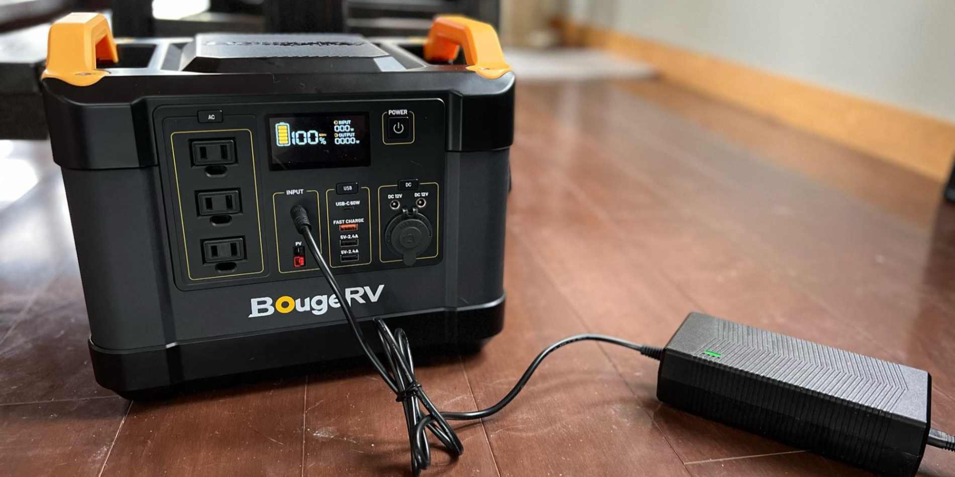 BougeRV portable generator to run a house