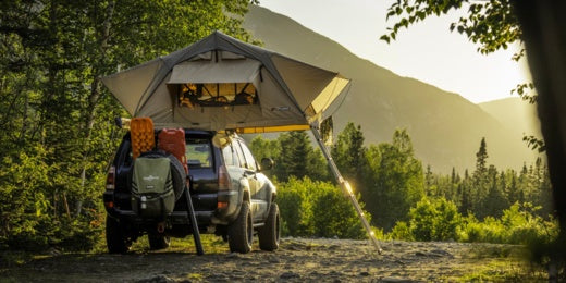 Car Camping with a Tent for Extra Space