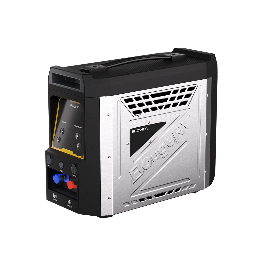 BougeRV New Portable Propane Outdoor Camping Water Heater