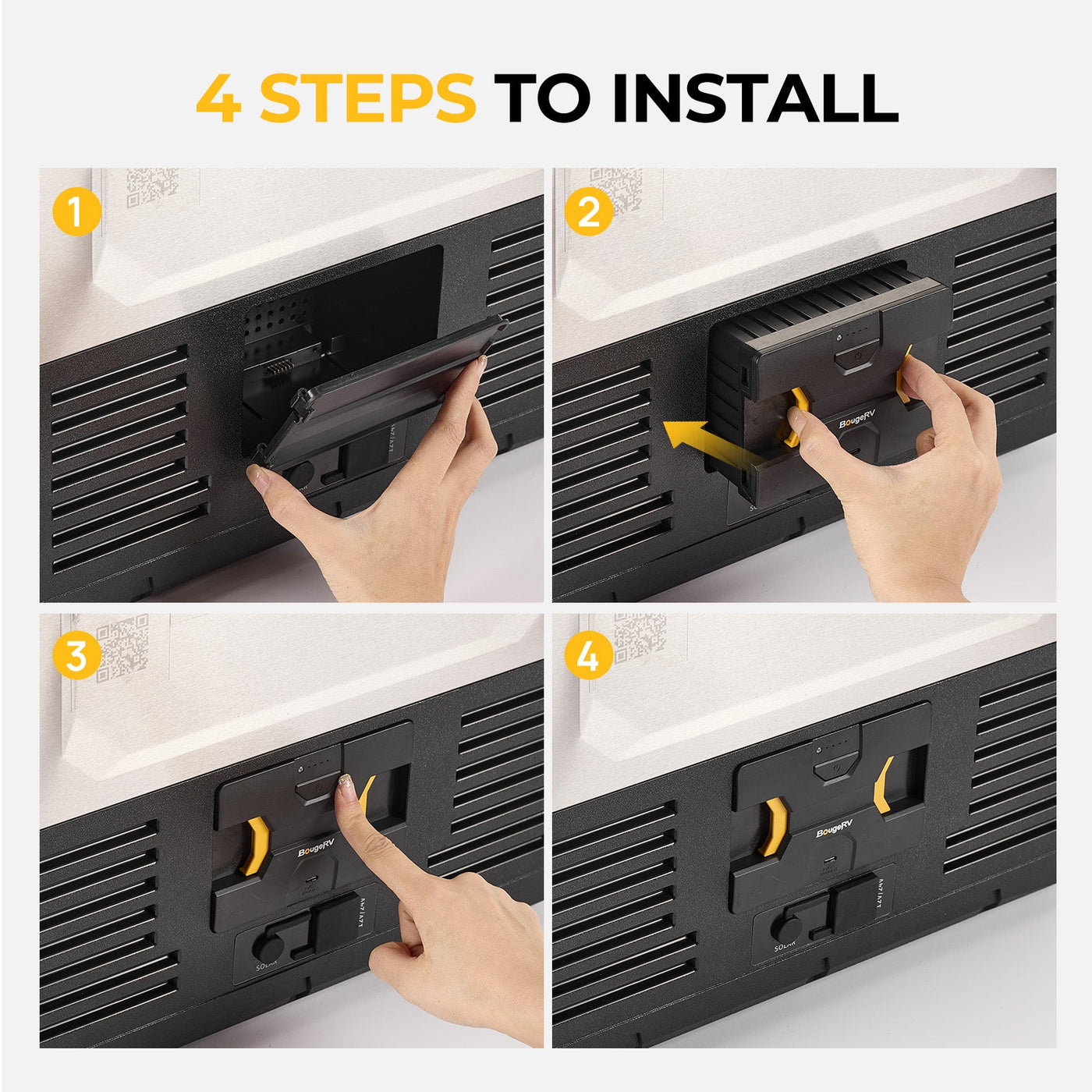 Detachable Battery of Portable Fridge (Adapter not included)