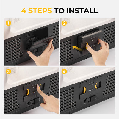 Detachable Battery of Portable Fridge (Adapter not included)