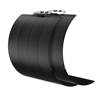 BougeRV Arch 200 Watt Fiberglass Flexible Curved Solar Panel