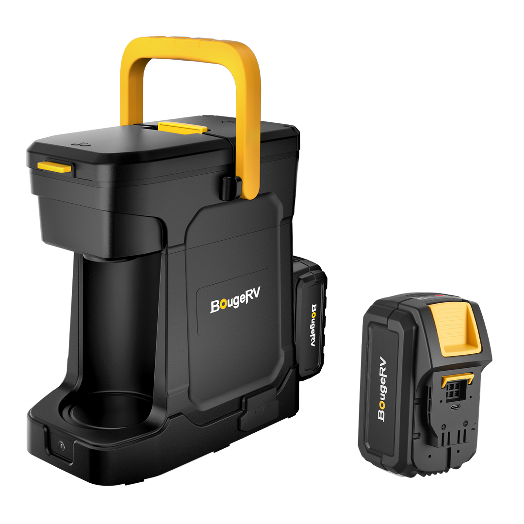 BougeRV Portable Coffee Maker With 144Wh Battery