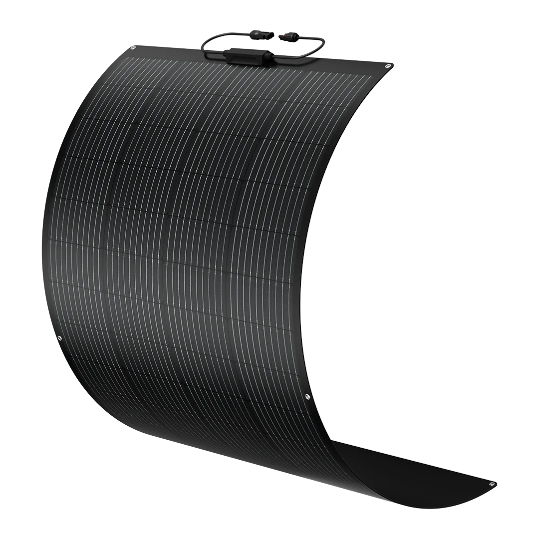 BougeRV Arch 200 Watt Fiberglass Flexible Curved Solar Panel