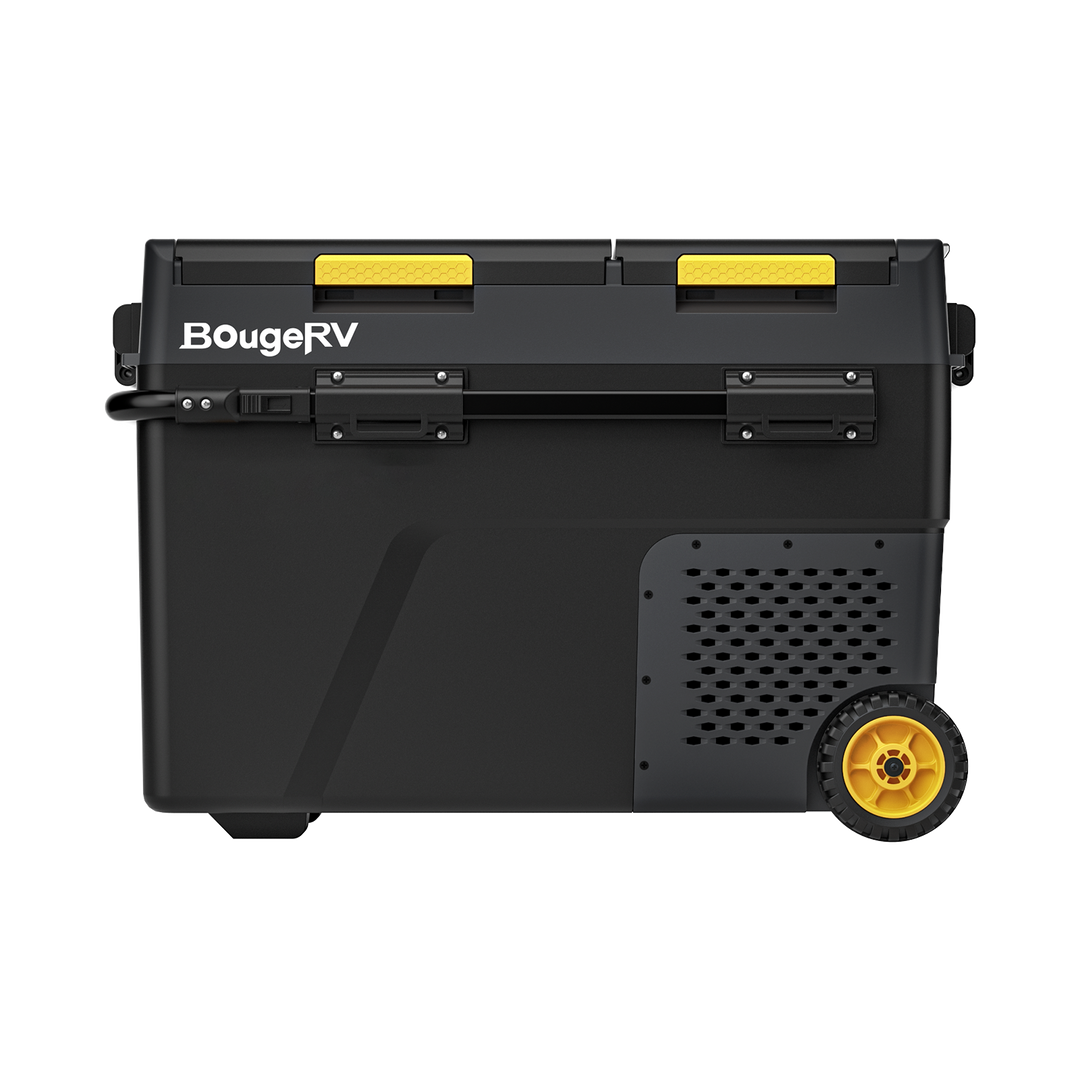 BougeRV CRD2 49L Dual Zone 12V Portable Fridge Freezer
