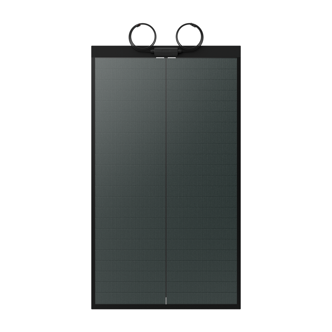 BougeRV Yuma 200W(100W*2pcs) CIGS Thin-film Flexible Solar Panel (Square with Adhesive)