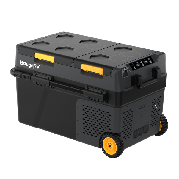 BougeRV CRD2 40L Dual Zone 12V Portable Fridge Freezer