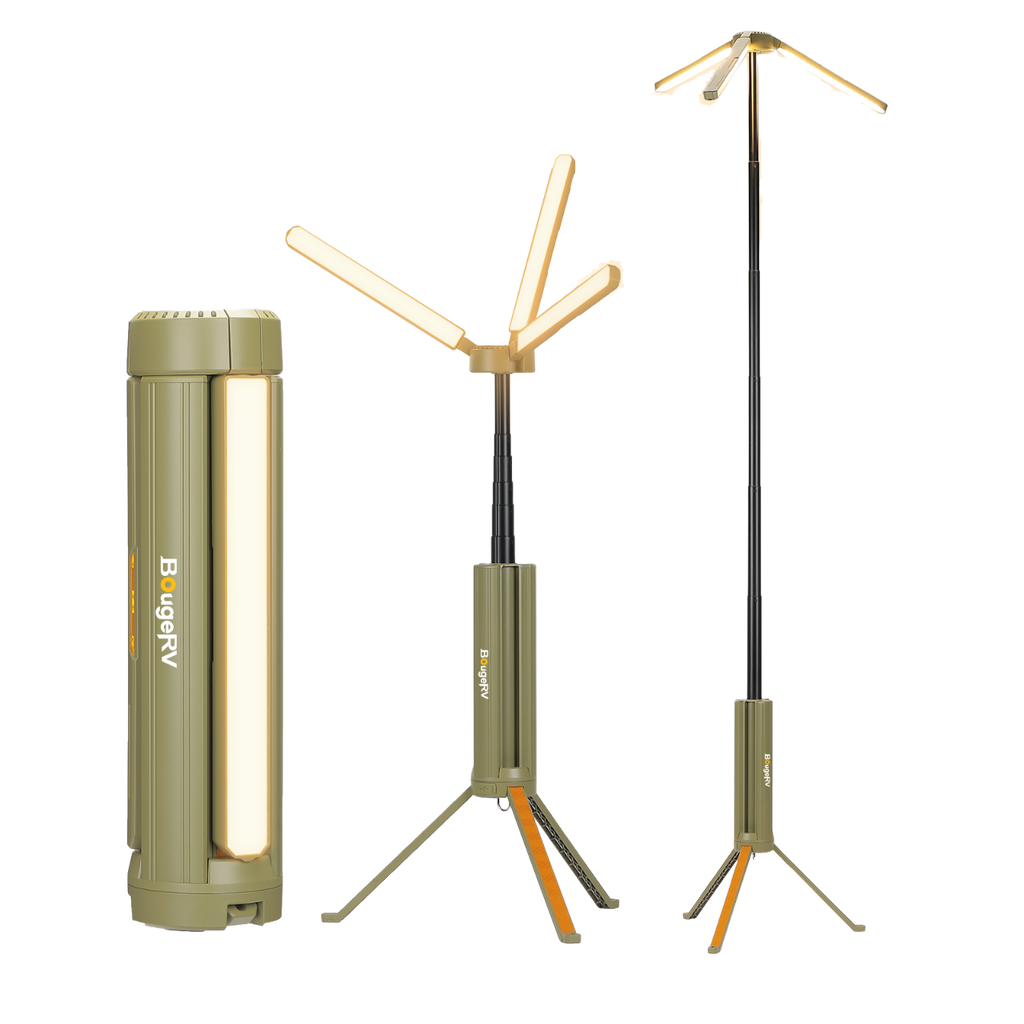 Outdoor Portable Telescopic Camping Lantern