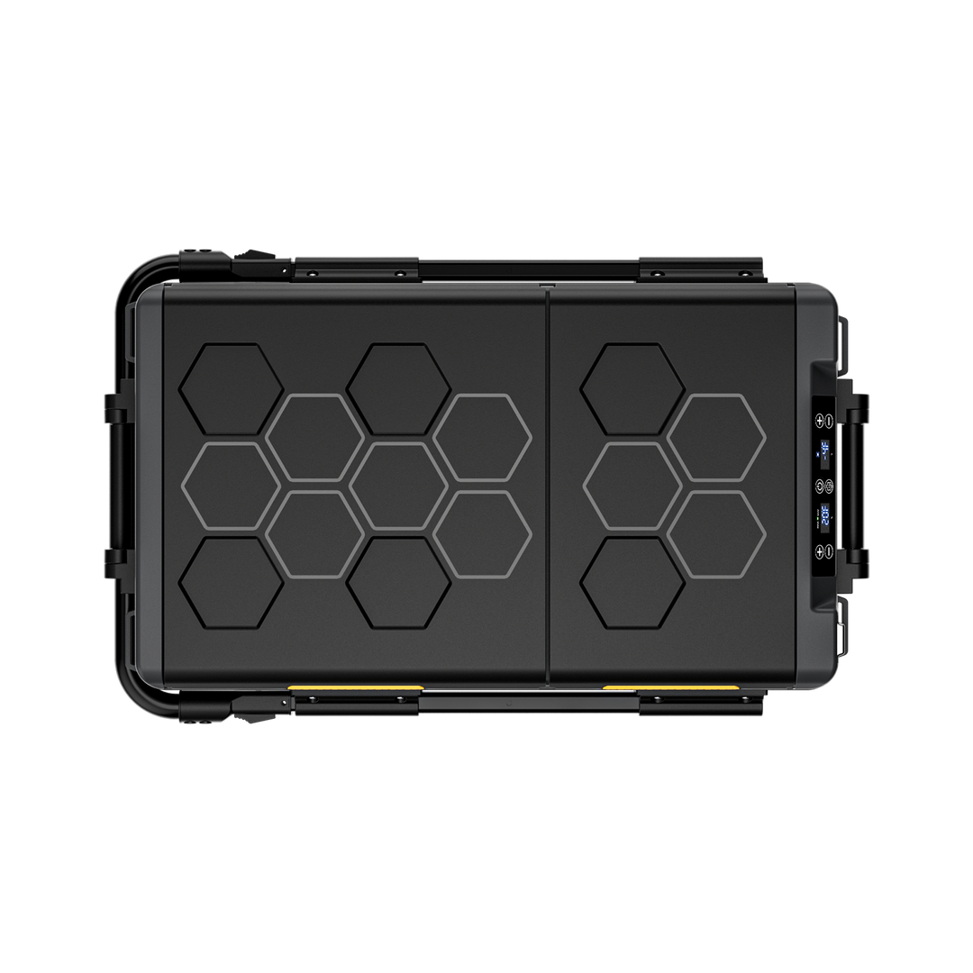 BougeRV CRD2 49L Dual Zone 12V Portable Fridge Freezer