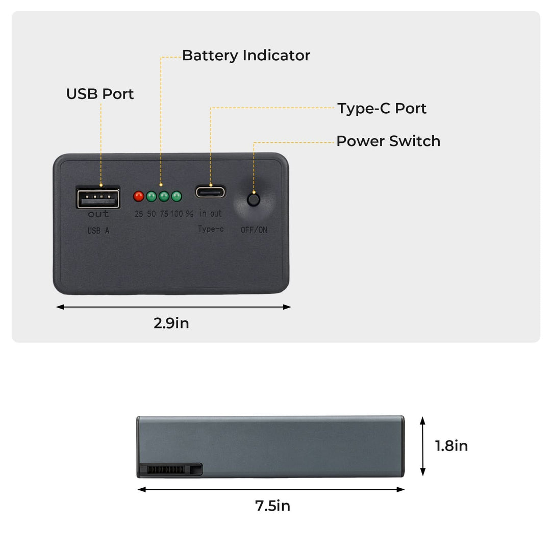 BougeRV 133Wh Battery for ECW1.5 Electric Wagon