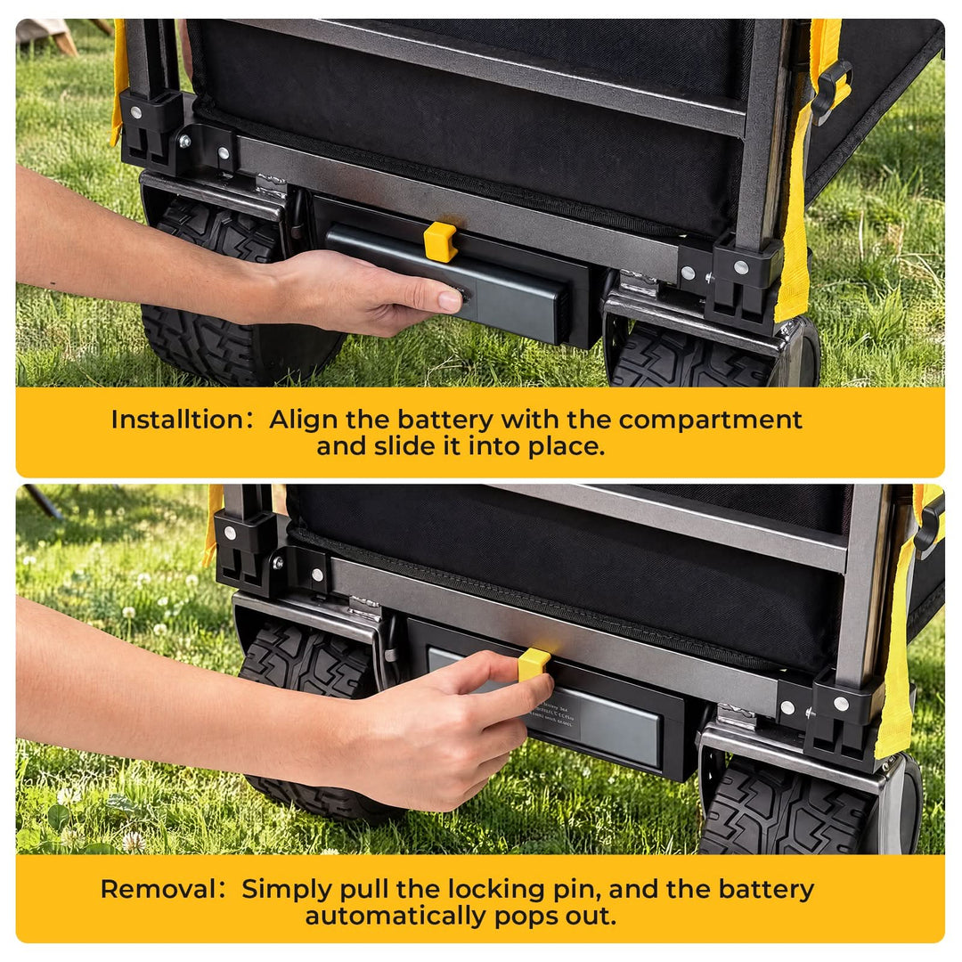 BougeRV 133Wh Battery for ECW1.5 Electric Wagon