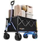 BougeRV Electric Foldable Utility Camping Wagon with Power Bank