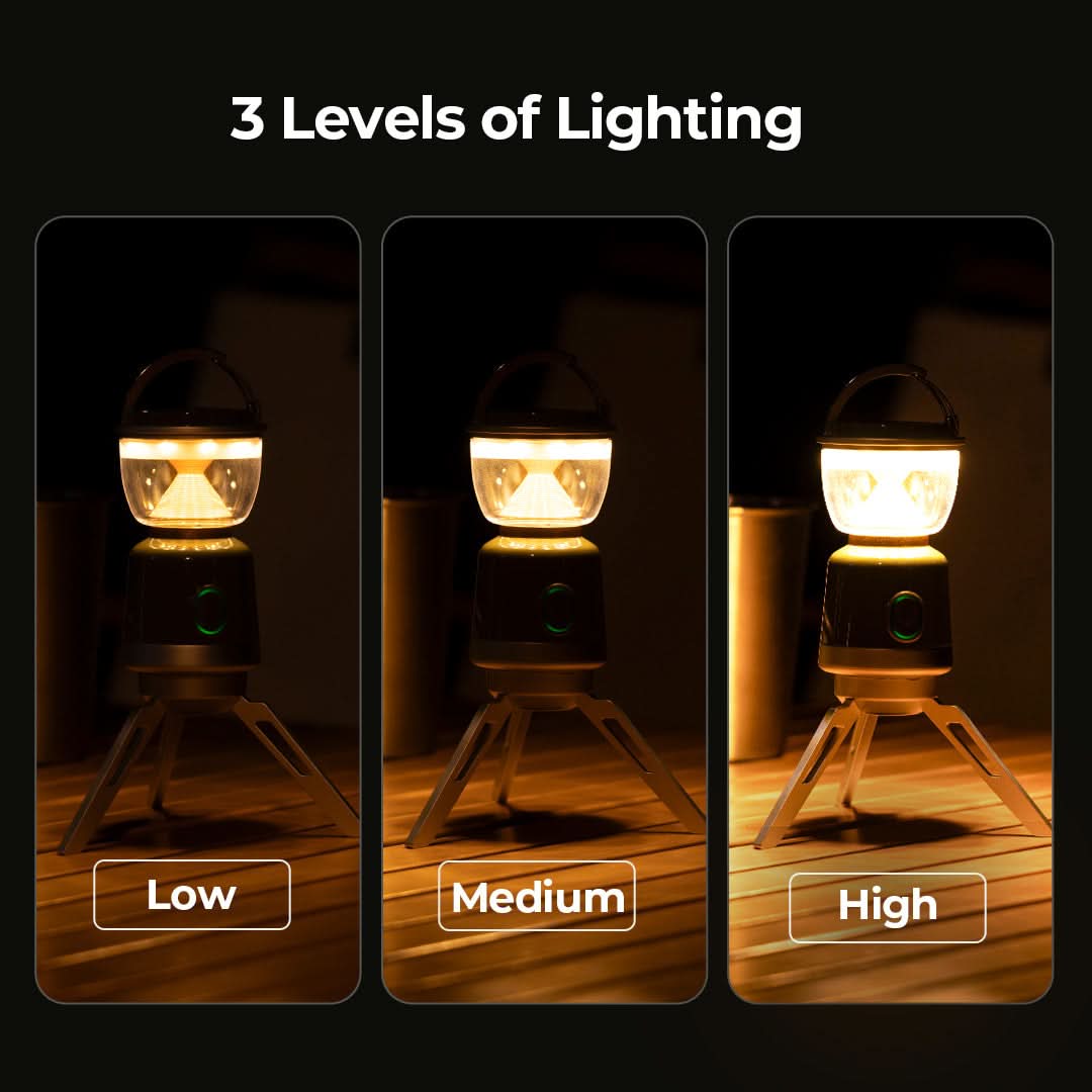 BougeRV AL07 Rechargeable Camping Light Ambient Lantern