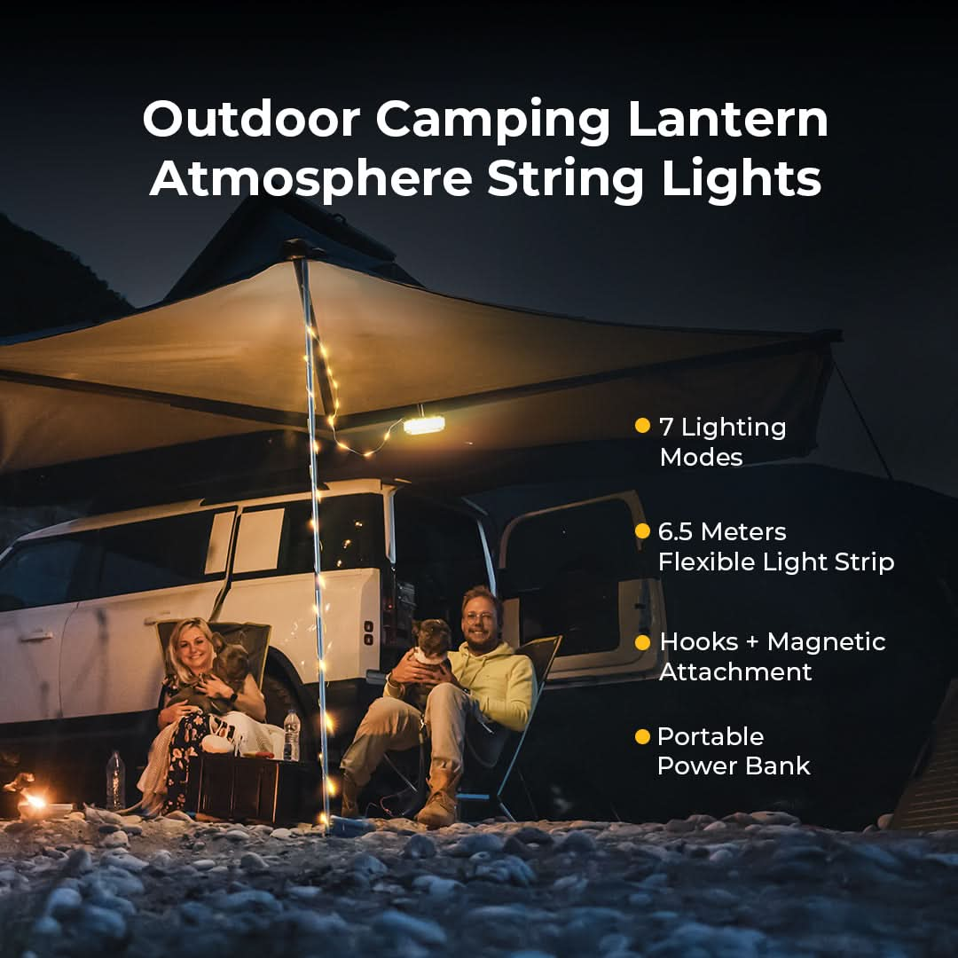 Outdoor Camping Lantern Atmosphere String Lights