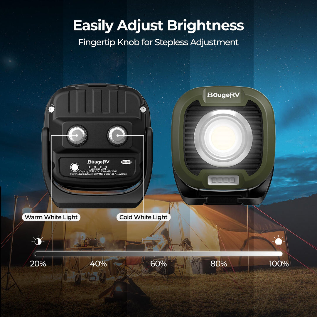 BougeRV AL05 PRO Multifunctional Area Light Waterproof Camping Light