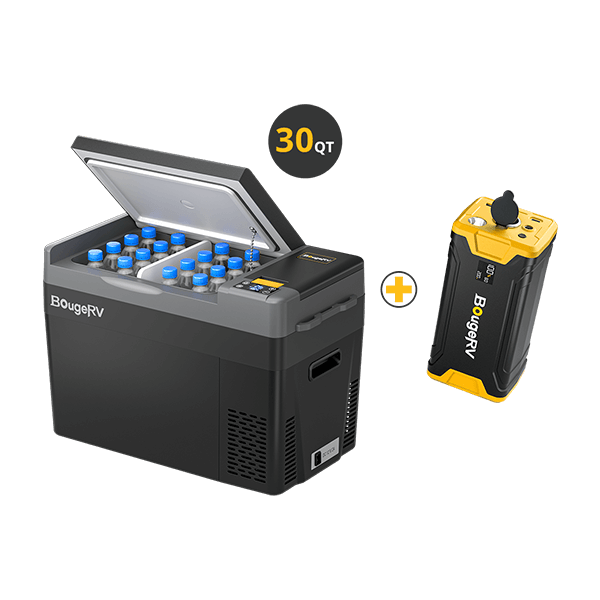 CRPRO30 30 Quart 12V Portable Car Fridge Freezer