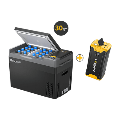 CRPRO30 30 Quart 12V Portable Car Fridge Freezer