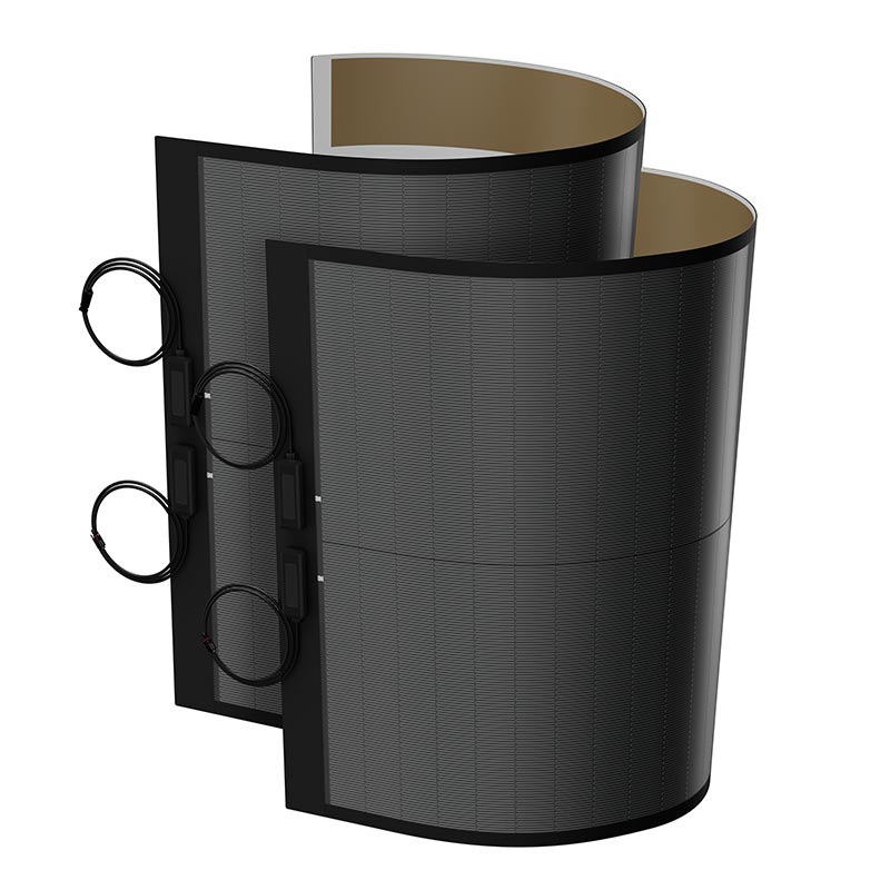 Yuma 100W CIGS Thin-film Flexible Solar Panel (Square with Adhesive)