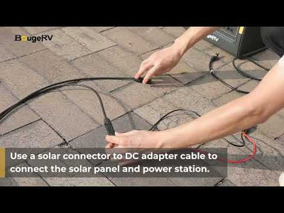 200W 12V 9BB Mono Solar Panel